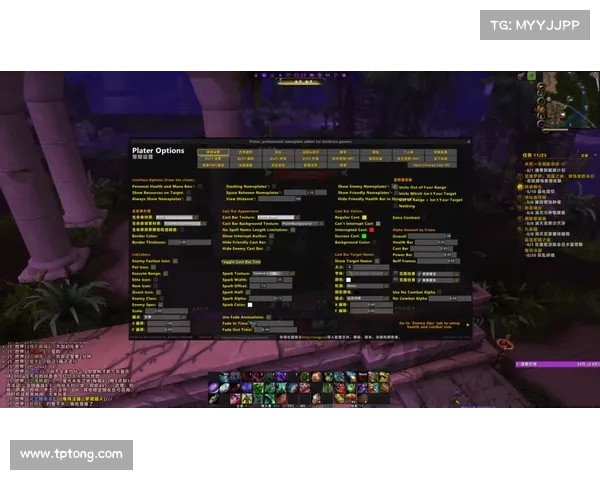 魔兽世界怪物血条位置调整，图片视频详解